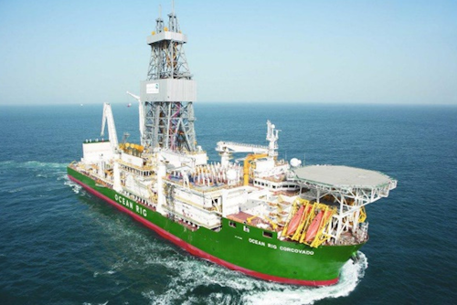 Ultra-deepwater drillship Ocean Rig Corcovado