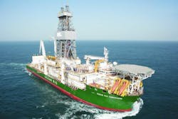 Ultra-deepwater drillship Ocean Rig Corcovado