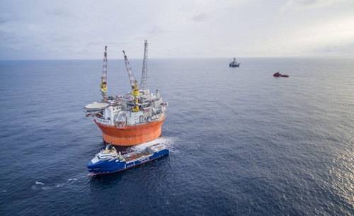 Goliat FPSO in the Barents Sea