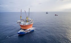 Goliat FPSO in the Barents Sea Goliat FPSO in the Barents Sea