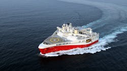 The Ramform Titan will acquire the Torngat 3D seismic survey offshore Labrador. The Ramform Titan will acquire the Torngat 3D seismic survey offshore Labrador.