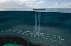 Proposed facilities for the Pecan field Phase One development offshore Ghana. Proposed facilities for the Pecan field Phase One development offshore Ghana.