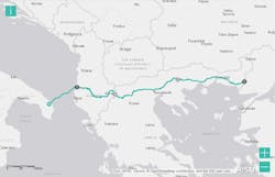 TRANS ADRIATIC PIPELINE ROUTE TRANS ADRIATIC PIPELINE ROUTE