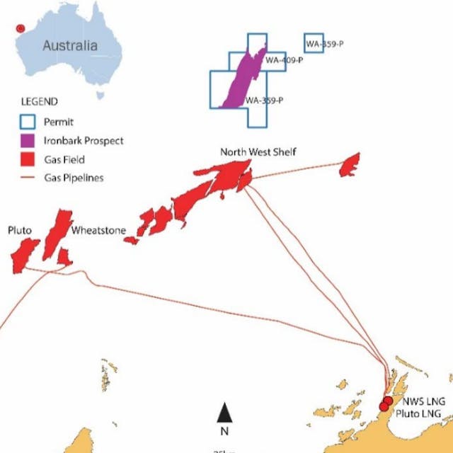 Exploration permit WA-359-P is in the Carnarvon basin offshore Western Australia.