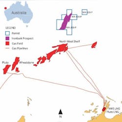 Exploration permit WA-359-P is in the Carnarvon basin offshore Western Australia. Exploration permit WA-359-P is in the Carnarvon basin offshore Western Australia.