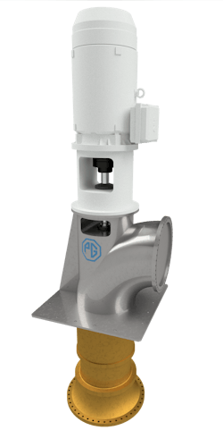 Illustration of the pump for the FLNG Gimi. Illustration of the pump for the FLNG Gimi.