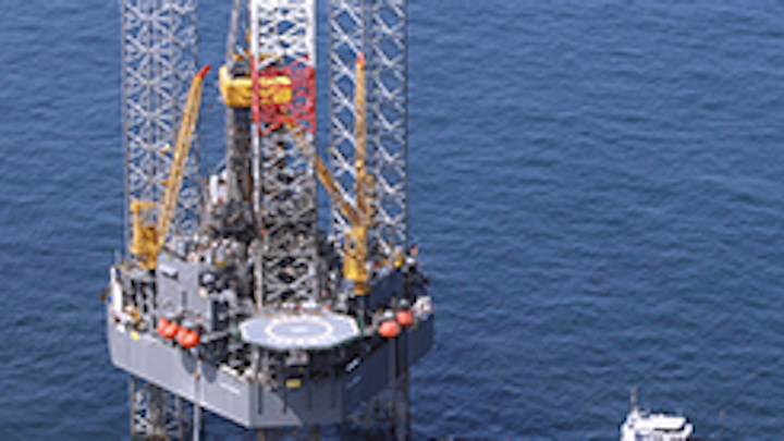 Jackup drilling rig Ralph Coffman