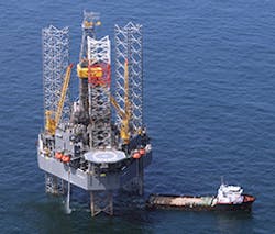 Jackup drilling rig Ralph Coffman Jackup drilling rig Ralph Coffman