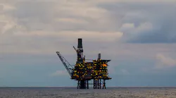 The Alba Northern platform in the UK central North Sea.