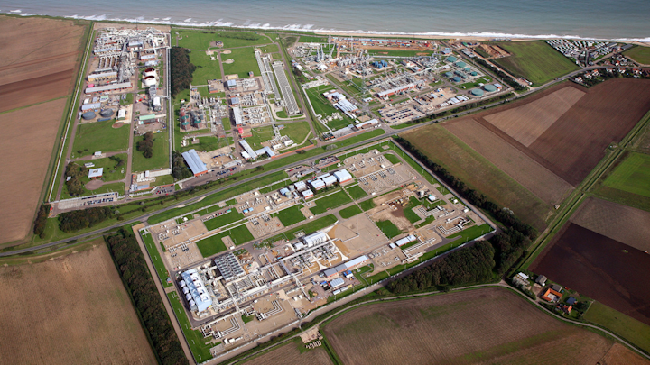 Bacton gas terminal