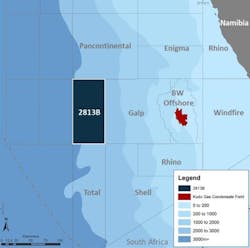 Block 2813B offshore Namibia Block 2813B offshore Namibia