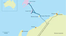Jansz-Io is part of the Chevron-operated Gorgon project offshore Western Australia.