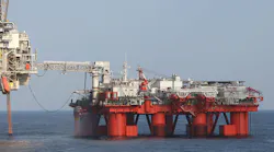 Prosafe's semisubmersible support rig Safe Scandinavia