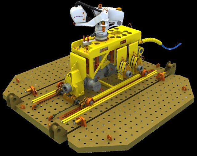 TechnipFMC Subsea 2.0 in-line compact robotic manifold design