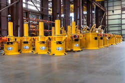 Trendsetter’s TCS subsea production connectors Trendsetter’s TCS subsea production connectors