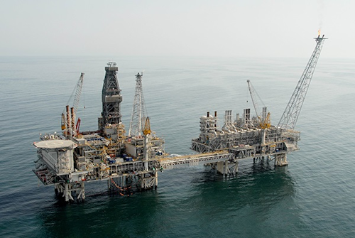 BP-operated Central Azeri platform in the Azerbaijan sector of the Caspian Sea