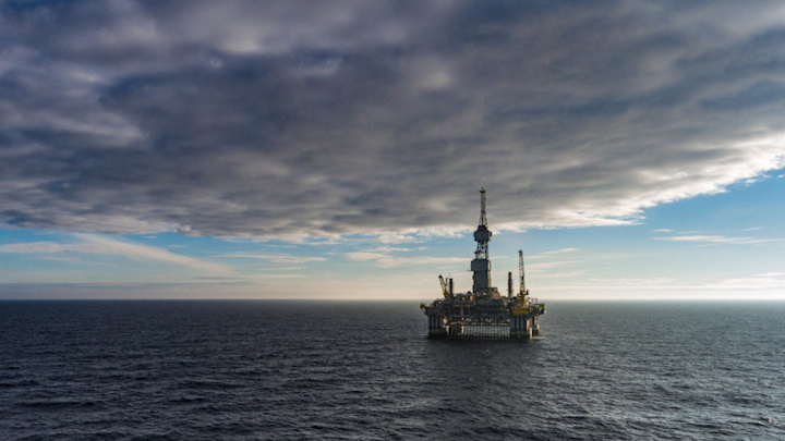 Njord A platform