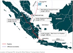 Duyung PSC offshore Indonesia Duyung PSC offshore Indonesia
