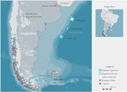 Exploration blocks offshore Argentina Exploration blocks offshore Argentina