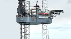 ENSCO 123 jackup drilling rig