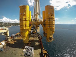 Saipem's Offset installation equipment Saipem's Offset installation equipment