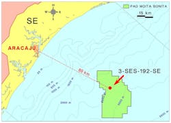 Well 3-SES-192 in the BM-SEAL-4 concession of the deepwater Moita Bonita area