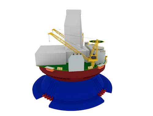Single column drilling unit design