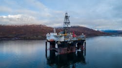 Semisubmersible drilling rig Ocean GreatWhite