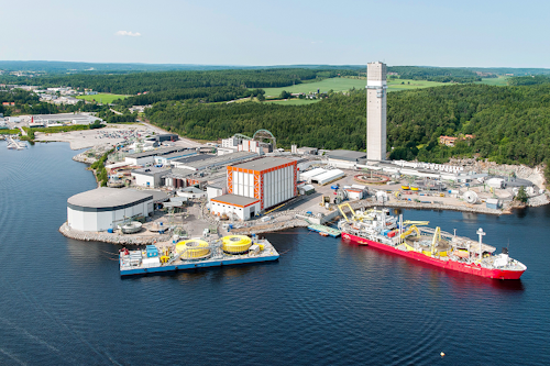 Nexans' plant in Halden, Norway