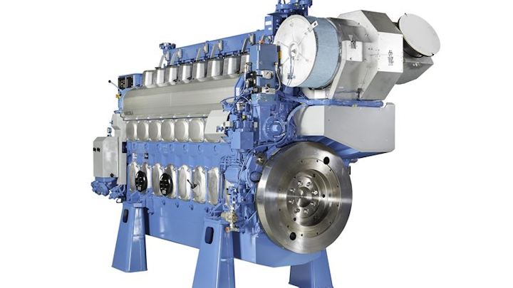 Wärtsilä 20DF engine
