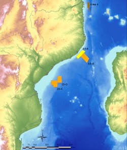 Blocks A5-B, Z5-C, and Z5-D offshore Mozambique Blocks A5-B, Z5-C, and Z5-D offshore Mozambique