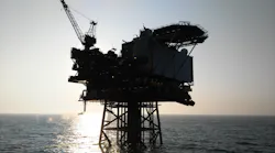The Jotun B platform offshore Norway.