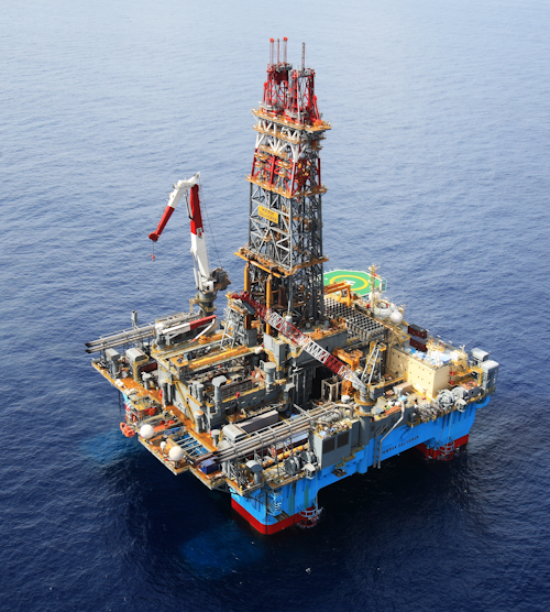 Ultra-deepwater semisubmersible Mærsk Deliverer
