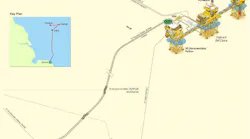 Pegasus West field layout