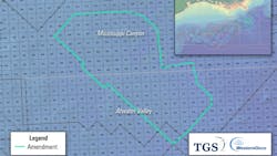 The Amendment Phase 1 project in the Mississippi Canyon and Atwater Valley protraction areas in the Gulf of Mexico. The Amendment Phase 1 project in the Mississippi Canyon and Atwater Valley protraction areas in the Gulf of Mexico.
