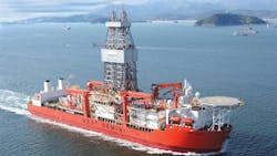 The ultra-deepwater drillship West Gemini The ultra-deepwater drillship West Gemini