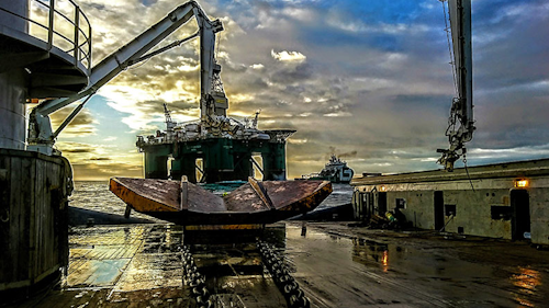 The semisubmersible Leiv Eiriksson drilled the dual-branch 16/1-31 S and 16/1-31 A wells on the Jorvik and Tellus East prospects in license PL338 on the Utsira High in the Norwegian North Sea.