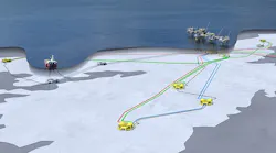 Johan Sverdrup Phase 2 subsea layout.
