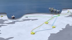 Johan Sverdrup Phase 2 subsea layout. Johan Sverdrup Phase 2 subsea layout.