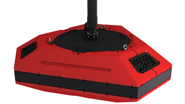 The AquaShield underwater security system will protect the Karish/Tanin FPSO offshore Israel.