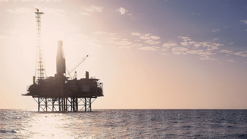 The Goodwyn A platform offshore Western Australia.