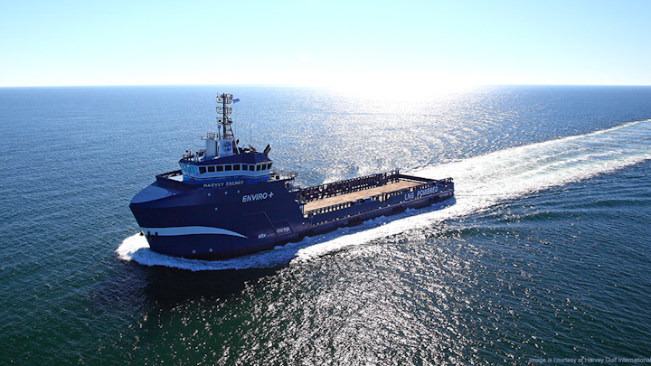 The Harvey Energy will become the first ABS-classed dual fuel and battery vessel and the first US flagged offshore supply vessel equipped with a battery/converter system.
