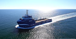 The Harvey Energy will become the first ABS-classed dual fuel and battery vessel and the first US flagged offshore supply vessel equipped with a battery/converter system.