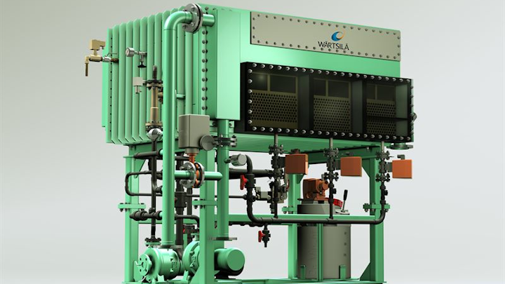The Wärtsilä HiTE fresh water production system handles small to medium capacity requirements.
