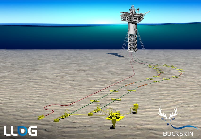 Deepwater Buckskin subsea tieback starts production in the Gulf of