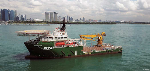 The offshore support vessel POSH Mallard