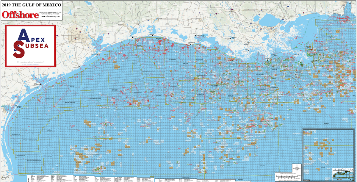 gulf of mexico block map 2019 The Gulf Of Mexico Offshore gulf of mexico block map
