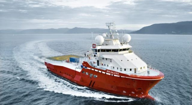 The BOA Galatea is expected to be renamed Fulmar Explorer.