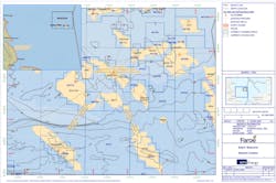 Map of the Schooner and Ketch fields in the UK southern gas basin. Map of the Schooner and Ketch fields in the UK southern gas basin.