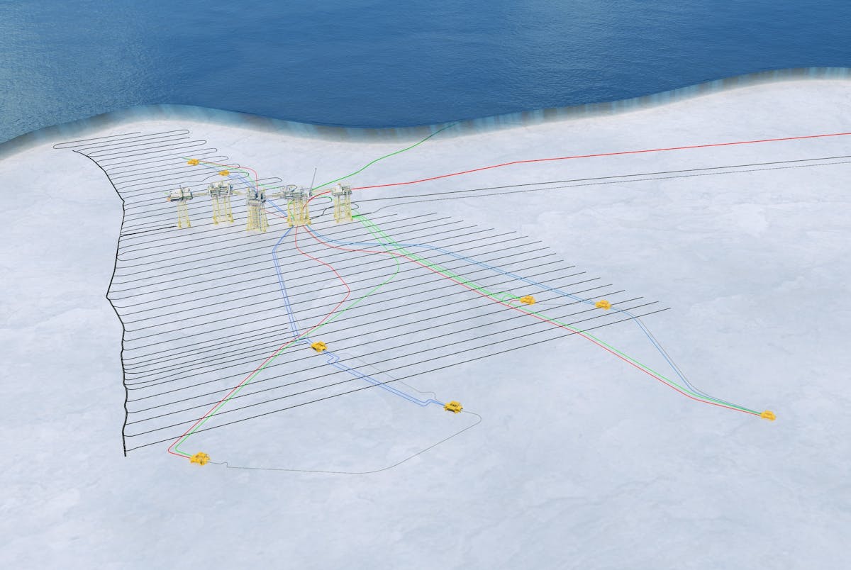 With PRM, seismic sensors are permanently embedded into the seabed which enables more frequent and improved seismic images of changes in the reservoir. The system on Johan Sverdrup will use optical fiber technology which allows for continuous recording of changes in the subsurface.